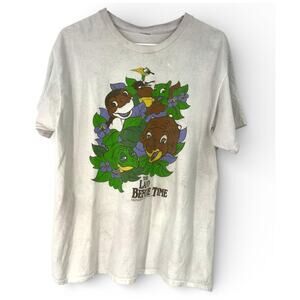 vintage 90's RARE T-shirt Unisex Tee Short Sleeve Crewneck THE LAND BEFORE TIME